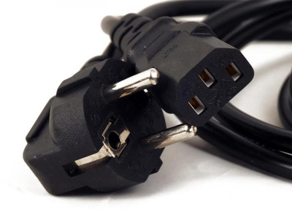 3x1.5 mm Kaliteli Power Kablosu 3 Metre