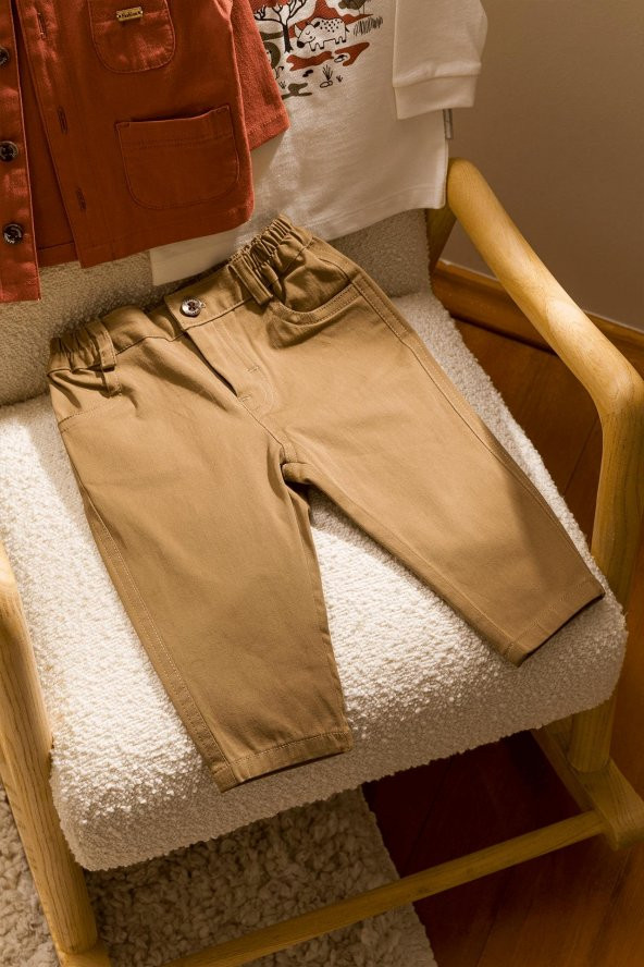 Gabardin Ceket Pantolon Badi Bayramlık Erkek Çocuk Spor Takım Elbise 3lü 13819 - 9