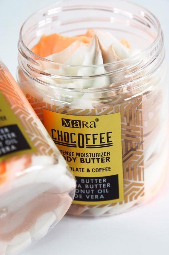 Mara Chocoffee Body Butter Yoğun Vücut Nemlendirici Çikolata Kahve 100 gr - 5