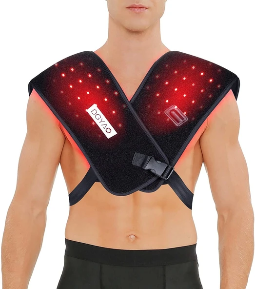 DGXINJUN Omuz Sırt Vücut Ağrısı Rölyefi için Kırmızı Işık Terapisi