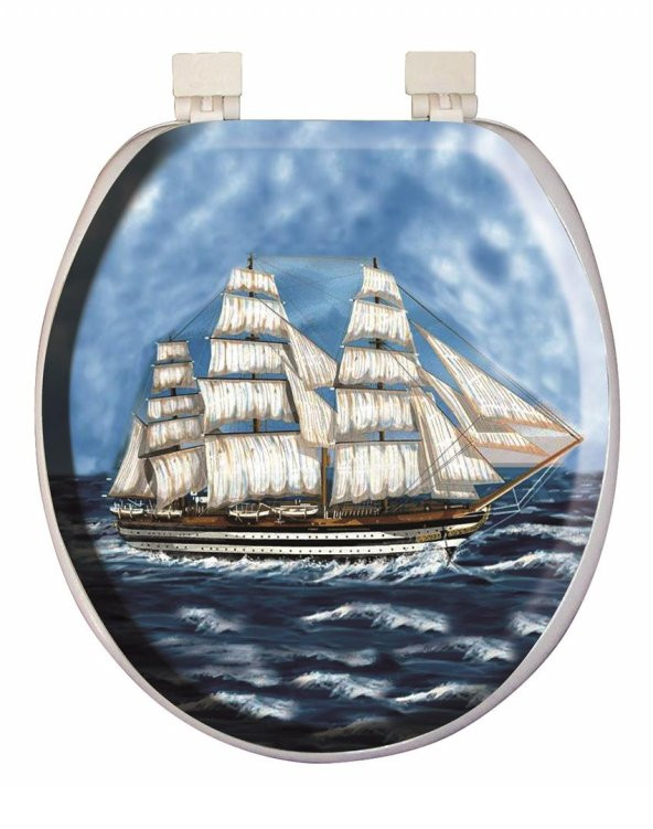 Softy Classic Desenli Yumuşak Klozet Kapağı 1141