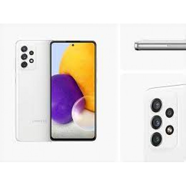 Galaxy A72 128GB  BEYAZ Cep Telefonu (Samsung Türkiye Garantili)