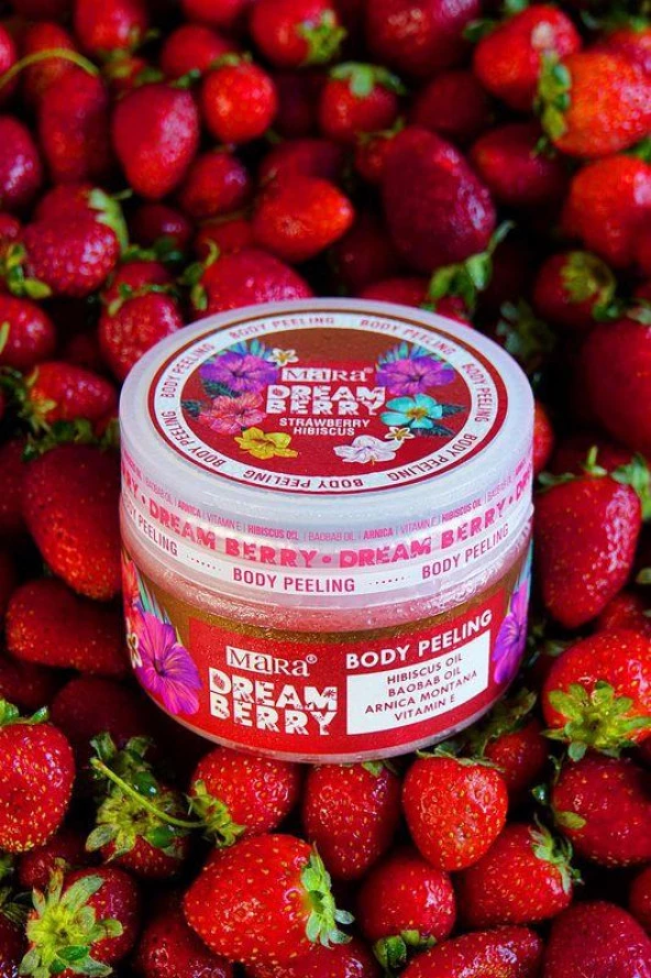 Mara Dreamberry Değerli Yağlar Içeren Çilek Vücut Peelingi 300 gr - 2