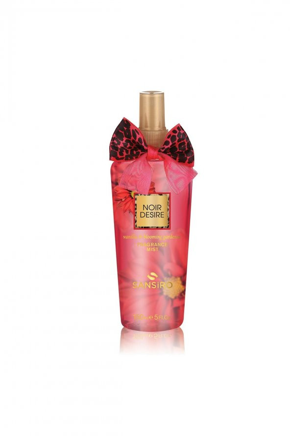Sansiro Body Mist Vücüt Parfümü 1.5ml-noır Desıre Kırmızı