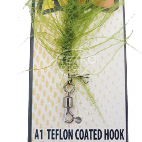 EFFE Hazır Boili Sazan Avı Rig Olta Takımı 2li HG1297 İğne:1 - 3