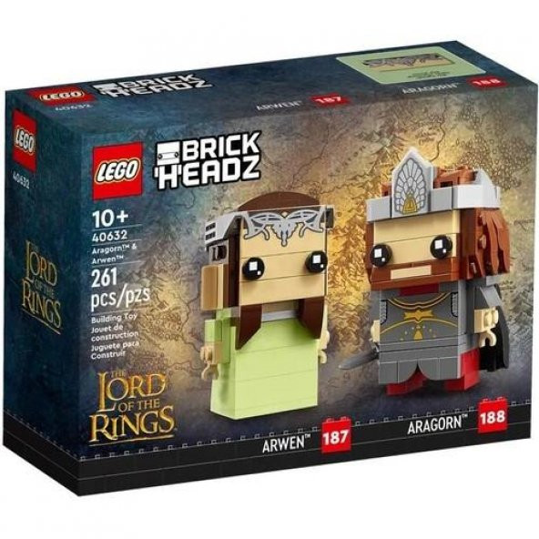 LEGO The Lord of the Rings 40632 Aragorn and Arwen