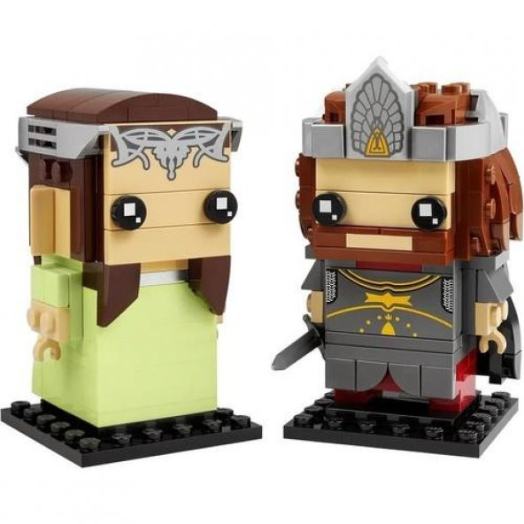 LEGO The Lord of the Rings 40632 Aragorn and Arwen - 2