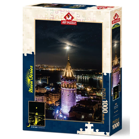 Art Puzzle 1000 Parca Galata Kulesı Neon 5241 ürün görseli