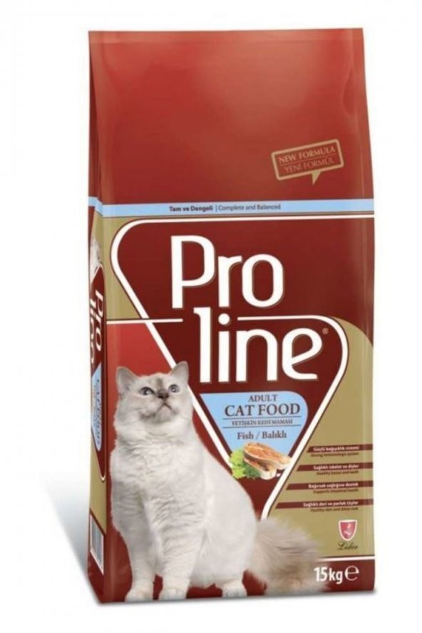 Proline Cat Fish Colour Balıklı Yetişkin Kedi Maması 15 Kg - Resim 2