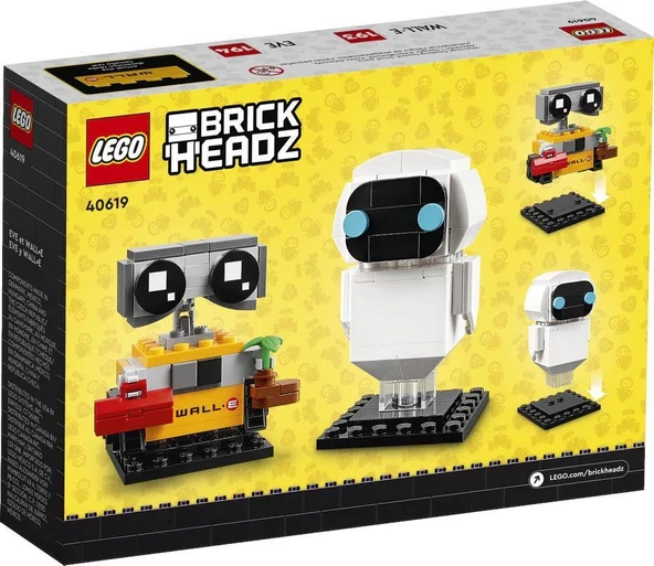 Lego Brickheadz 40619 Eve And Wall-E - Resim 2