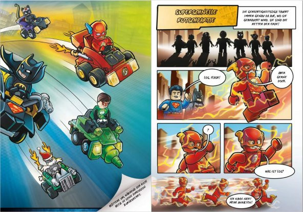 Lego DC Super Heroes Aylık Dergi - Almanca - Resim 2
