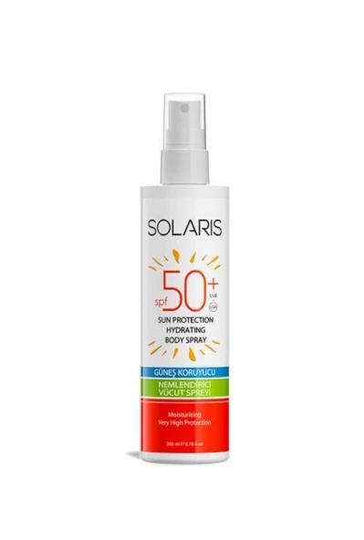 Solaris Güneş Kremi Yaşlanma Karşıtı Spf 50+ Ve Çocuk Güneş Kremi Sprey Spf 50+ Ve Güneş Koruyucu Krem Sprey - 4
