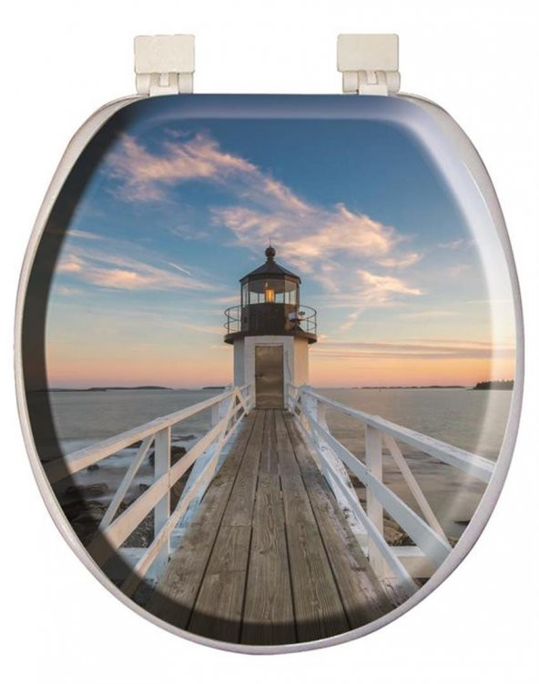 Softy Classic Desenli Yumuşak Klozet Kapağı 6010