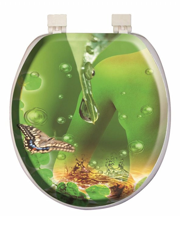 Softy Classic Desenli Yumuşak Klozet Kapağı 1028