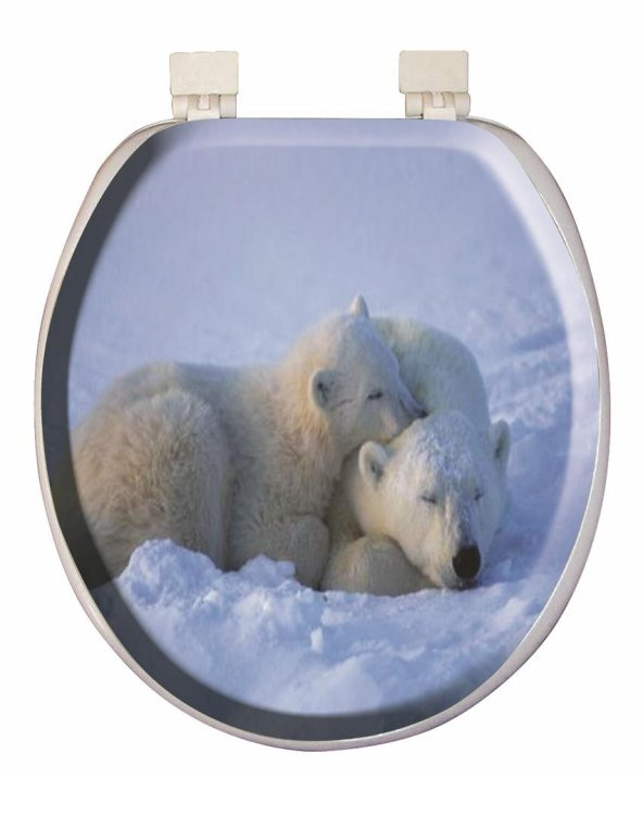 Softy Classic Desenli Yumuşak Klozet Kapağı 1051