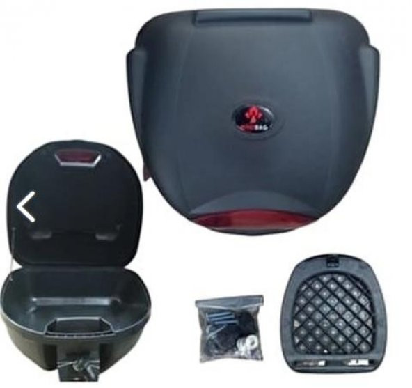 BİKE SKY Motosiklet Arka Çanta / Kurye Çantası 32 Lt ve Çanta Yastığı - 2