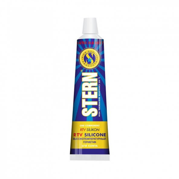 Stern Rtv Tüp Silikon (Sivi Conta) N457 Kırmızı 50 ML