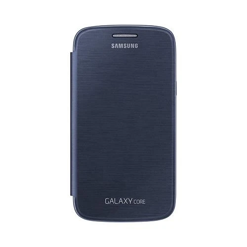 Samsung Galaxy Core Flip Cover Orjinal Kılıf - Lacivert EF-FI826BLEGWW - 9