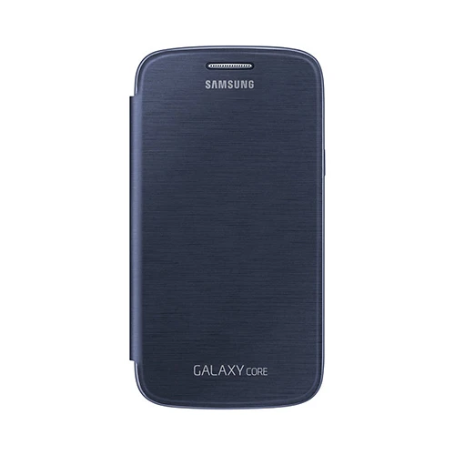 Samsung Galaxy Core Flip Cover Orjinal Kılıf - Lacivert EF-FI826BLEGWW - 4