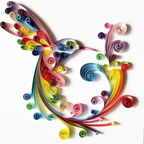 Sırımsı Quiling Seti Kağıt Katlama Kıvırma Sanatı Quilling 5 mm x 30 cm - 3
