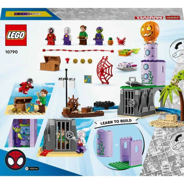 LEGO Super Heroes 10790 Team Spidey at Green Goblin's Lighthouse - 2