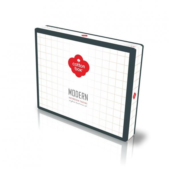 Cotton Box Modern Çift Kişilik Nevresim Takımı Stark Tarçın - Resim 3