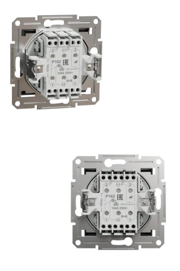 Schneider Asfora Antrasit Vavien+Vavien - Çerçeveli Komütatör Vavien - Resim 2