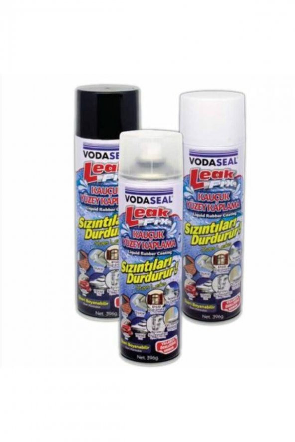 Vodaseal Leak Fix Su Sızdırmaz Sprey Kauçuk Kaplama 396 Gr-beyaz - 2