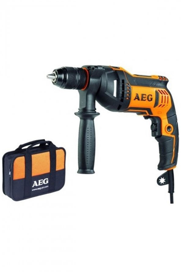 AEG Darbeli Matkap Sbe705re Vidalama 705w