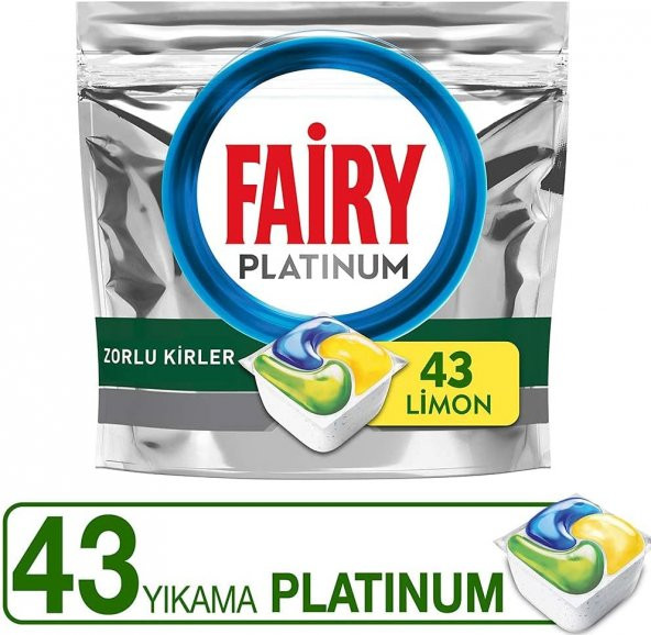 Fairy Platinum Bulaşık Makine Deterjanı 43x4 172 Tablet