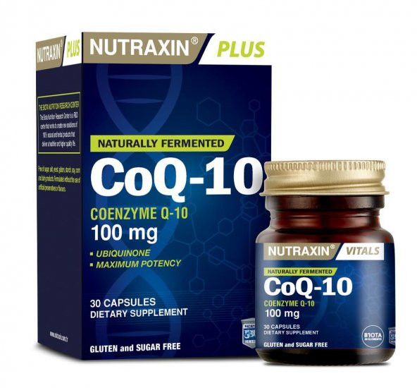 Nutraxin Koenzim Q10 30 Kapsül 8680512630340 - 2