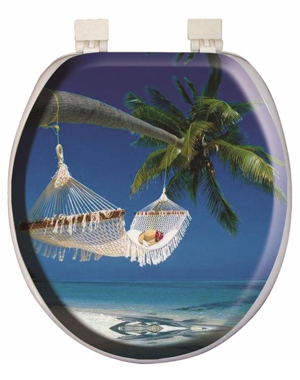 Softy Classic Desenli Yumuşak Klozet Kapağı 1172