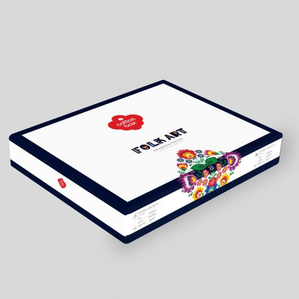 Cotton Box Folk Art Tek Kişilik Nevresim Takımı Tamaya Kiremit - 2