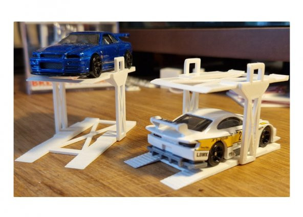 Hot Wheels Arabalar İçin Oyuncak Araba Lifti (1/64 ÖLÇEK)