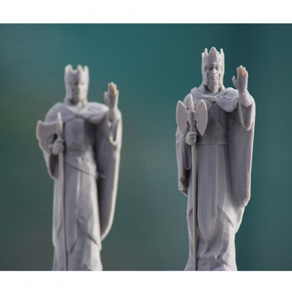 Argonath Versiyon 2 Figür Yüzüklerin Efendisi LOTR SAĞ SOL TAKIM 15 CM