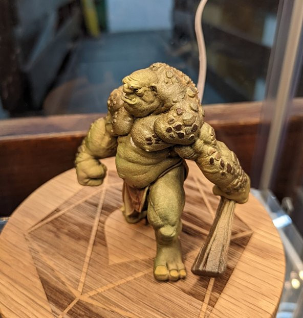 Yüzüklerin Efendisi Cave Troll Boyalı Figür 20 CM - 2