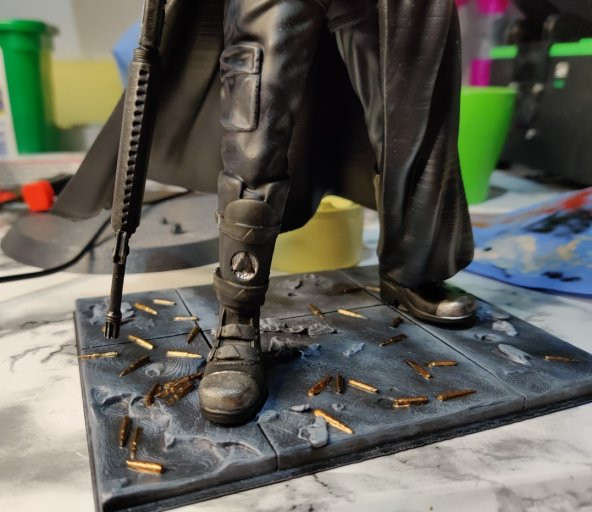 The Matrix Neo Boyalı Figür 25 CM (DEV BOY) - 6