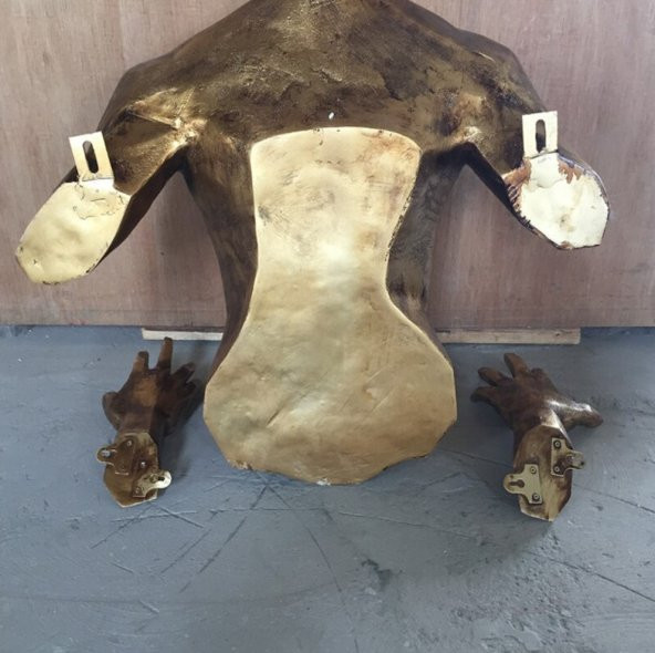 Modern Adam Duvar Dekoru Sculpture Angel Man Wall (GİGA DEV BOY) - 3