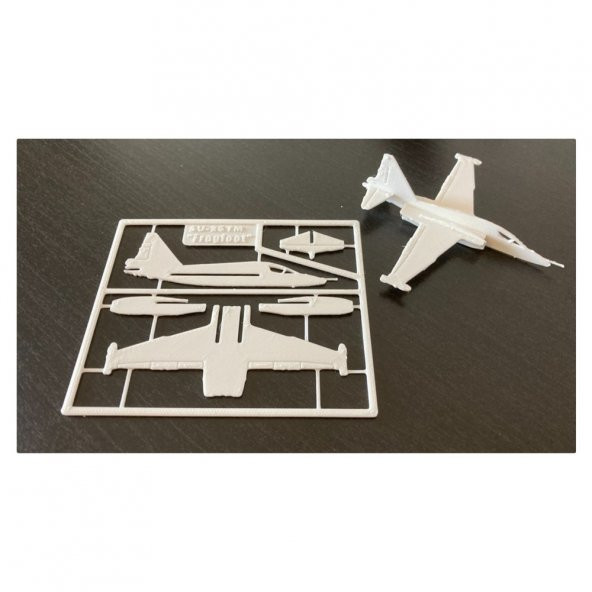 Sukhoi Su-25TM Frogfoot Maket Uçak Kartı - 1