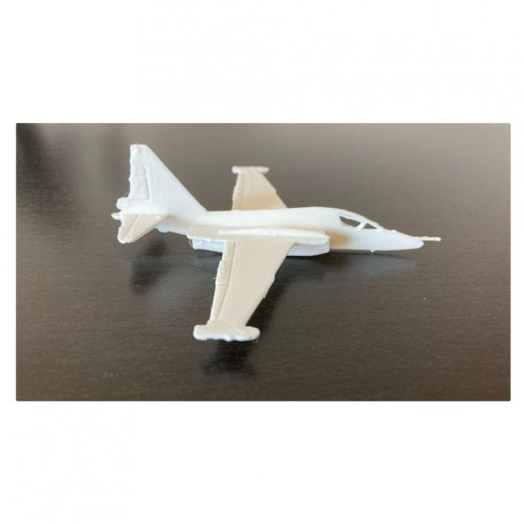Sukhoi Su-25TM Frogfoot Maket Uçak Kartı - 4