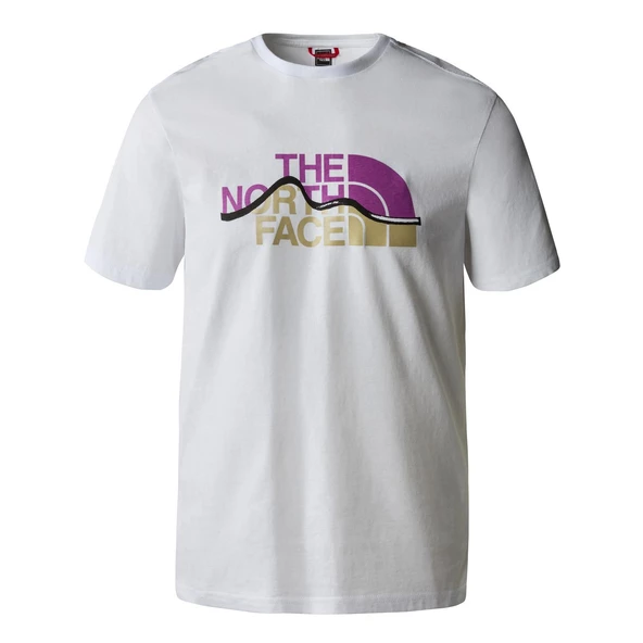 The North Face M S/S MOUNTAIN LINE TEE Erkek T-Shirt NF0A7X1NVV11