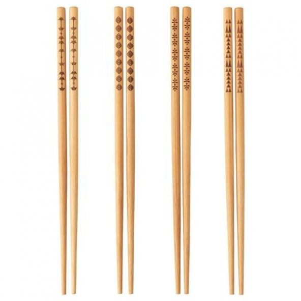 TREBENT YIKANABİLİR BAMBU CHOPSTICK JAPON ÇİN YEMEK ÇUBUĞU