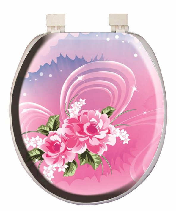 Softy Classic Desenli Yumuşak Klozet Kapağı 1037