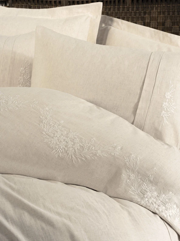 Cotton Box Cotton Keten Çift Kişilik Nevresim Takımı Forbes - Resim 2