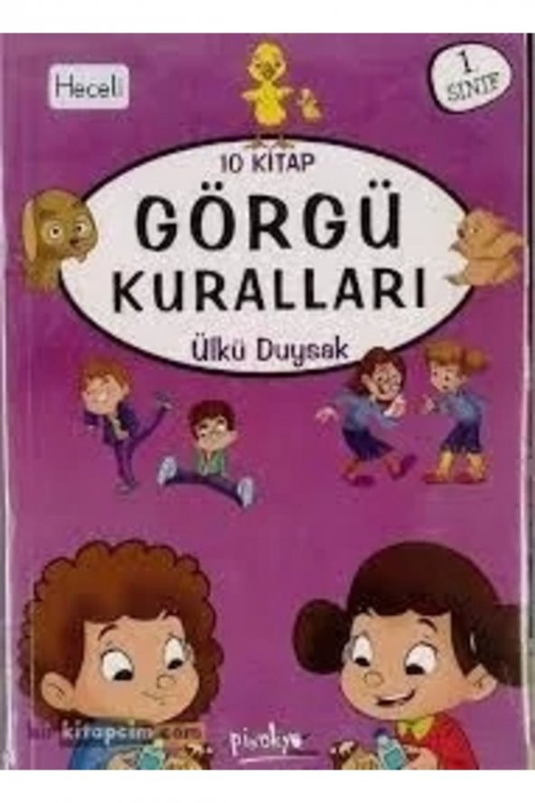 Görgü Kuralları 1.sınıf 10lu Heceli