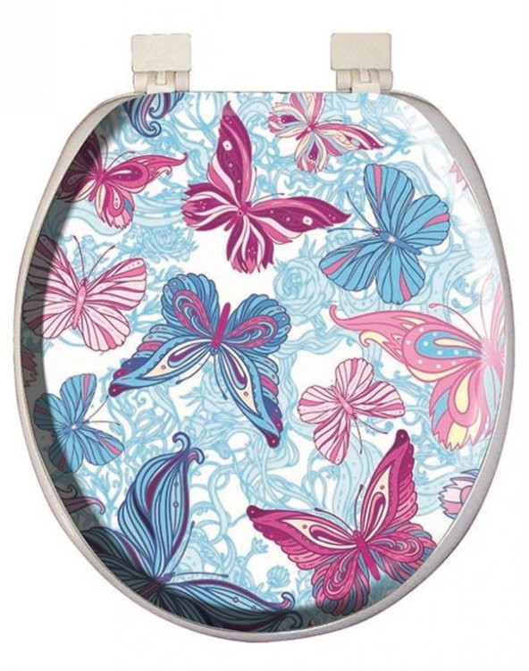 Softy Classic Desenli Yumuşak Klozet Kapağı 3054