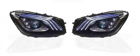 MERCEDES W222 MAKYAJLI FAR SET ürün görseli