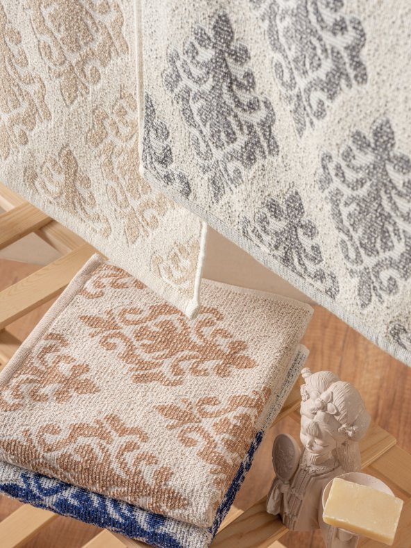 Cotton Box 4lü Jakarlı İskandinav Havlu Seti Bertel 50x90 - 2