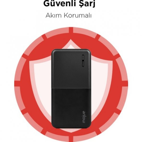 Ttec Mojue 10.000 mAh Powerbank PB08 Taşınabilir Şarj Aleti / Powerbank-Siyah ( by ttec ) - 5