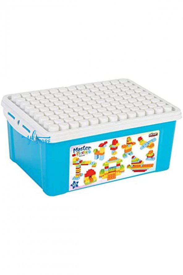 Pilsan Master Bloklar Lego Kapak Saklama Kutusu 110 parça - 1